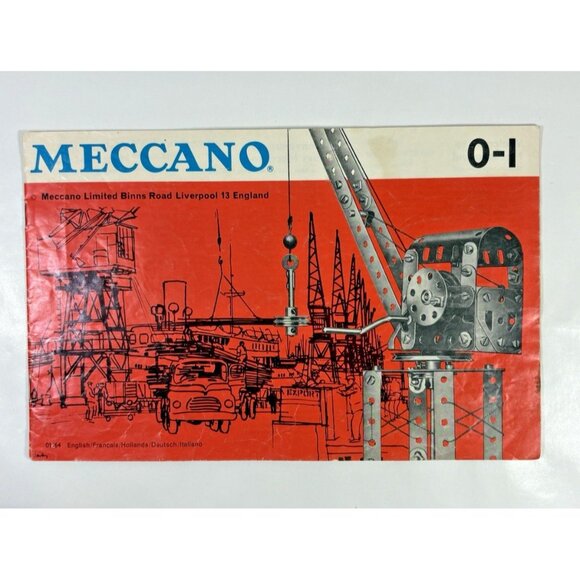Meccano Metal and Plastic Construction Pieces UK Toy With 3 Manuals Mixed Lot - Picture 9 of 16